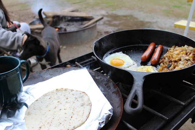 Boundless Voyage Non-stick Frying Pan Titanium Skillet Camping Pan Outdoor  Ultralight Hiking Plate Dish Bowl with Folding Handle