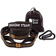 set of backpacking straps for hammocks