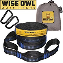 set of backpacking straps for hammocks