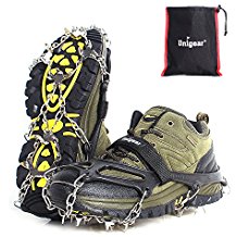 pair of outdoor crampons